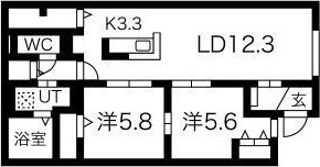 【間取り】 | ラシーネ本陣