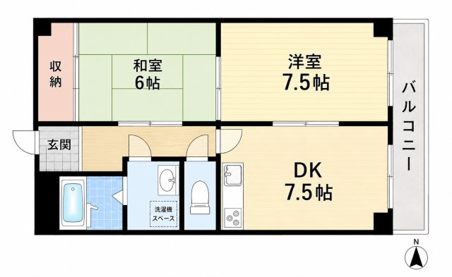 【間取り】 | サンシャインミナミ