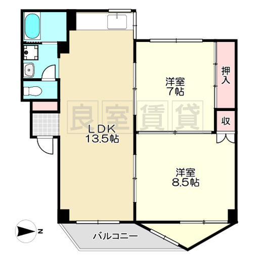 【間取り】 | ST PLAZA ARAHATA