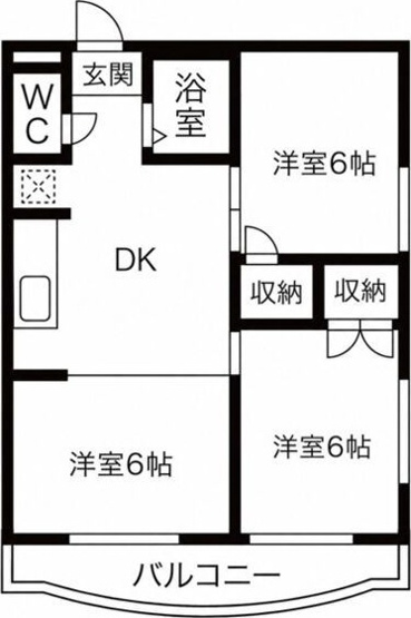 【間取り】 | レジデンス光和N104