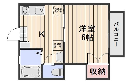 【間取り】 | 当新田ハイツ