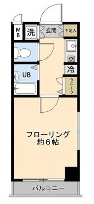 菱和パレス音羽の間取り|間取りです。