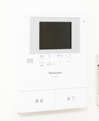 【セキュリティ】 | casa vecchia | モニター付きインターフォンです。