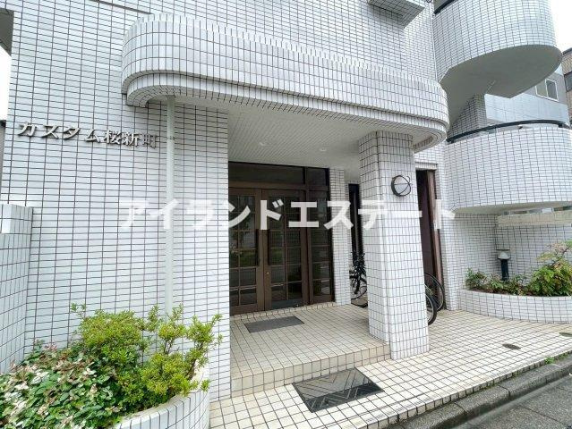 カスタム桜新町　ペット相談　駅近5分　シャワールームのエントランス