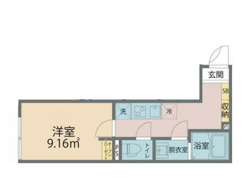 カインドネス東大和ＮＯＲＴＨの間取り