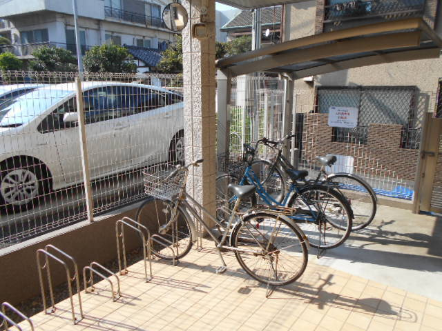 クレール山王のその他共用部分|★屋根付き自転車駐輪場★