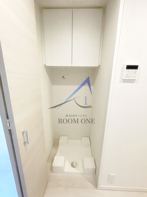 ルーラル二十四番館の設備|洗濯機置き場です。