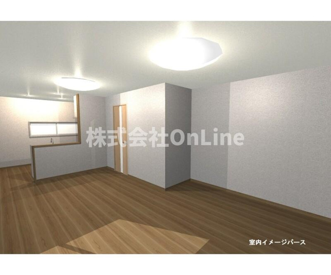 【居間・リビング】 | ニューリバーサイド八尾南B