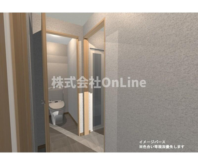 【トイレ】 | ニューリバーサイド八尾南B