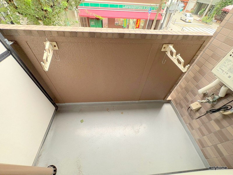 ラピス天満橋　仲介手数料無料のバルコニー