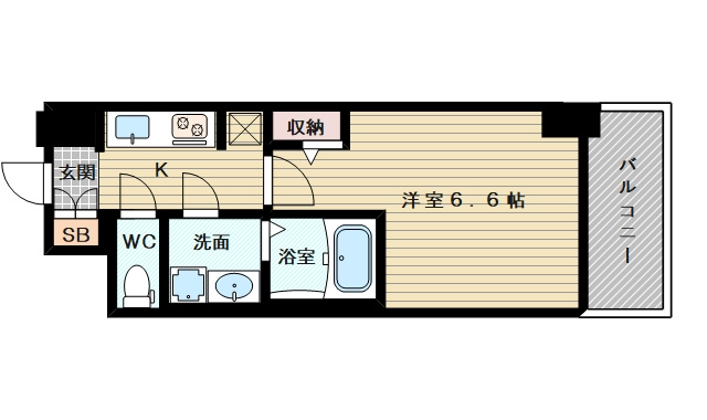S-RESIDENCE上新庄ascent