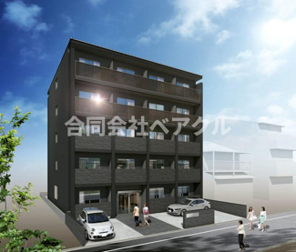 【外観パース】 | ソリティア梅小路 | 外観パースです