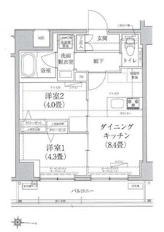 【間取り】 | ティモーネグランデ錦糸町 | ☆間取り☆