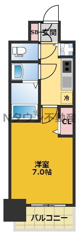 【間取り】 | プレサンスジェネ丸の内