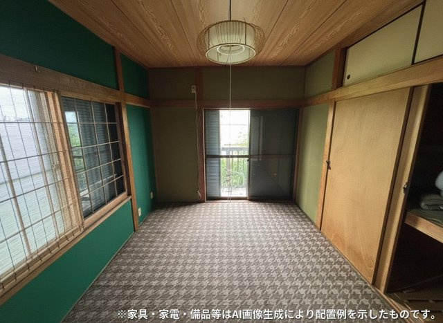 山武郡横芝光町屋形　中古戸建の洋室