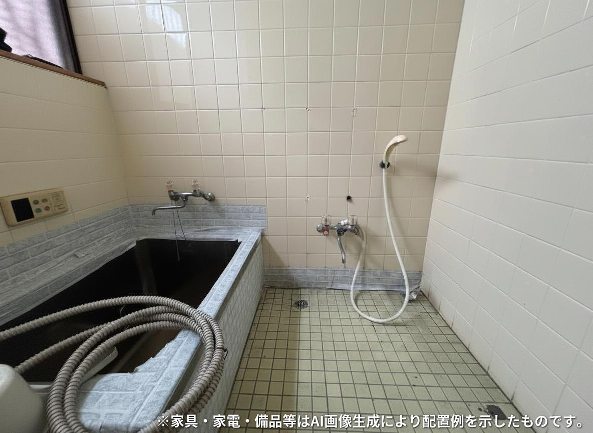 山武郡横芝光町屋形　中古戸建の浴室