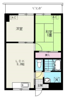 【間取り】 | リブステージ横浜 | 間取りです。