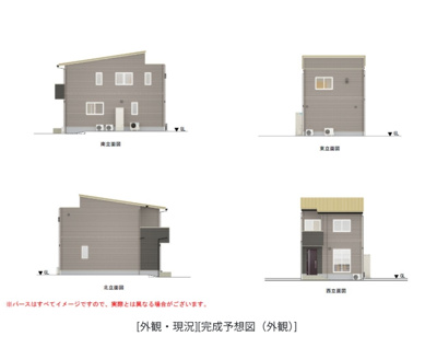 【外観】 | 仮称）今光8丁目貸家