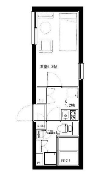 ＳＰＥＣ　ＲＥＳＩＤＥＮＣＥ　大井５の間取り|間取りです。