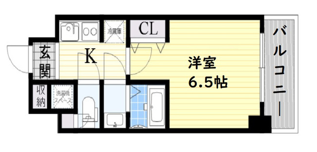 【間取り】 | ユーレジデンス淀屋橋