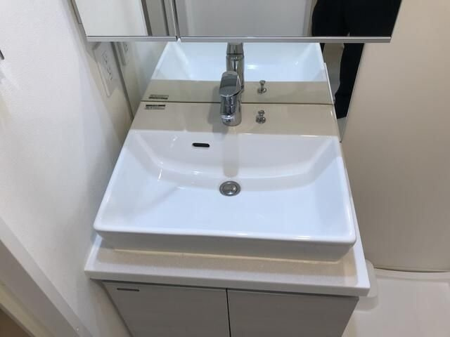 練馬区平和台２丁目の賃貸マンションの洗面所