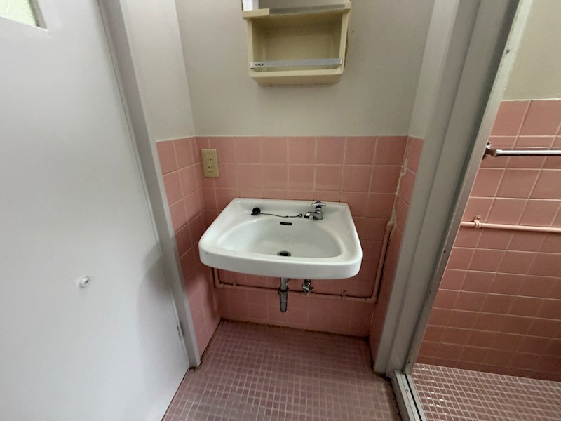 本南マンションの洗面所