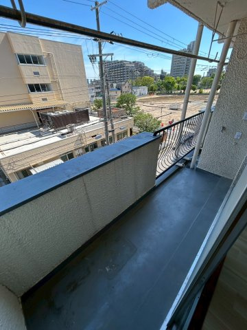 本南マンションのバルコニー
