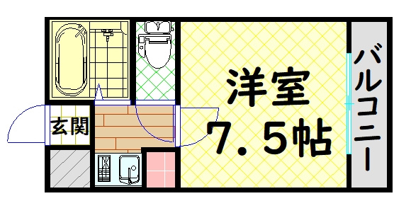 【間取り】 | ハイツアズール