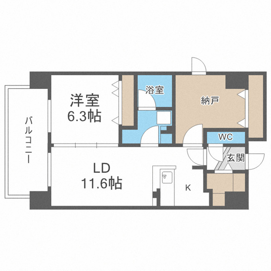 【間取り】 | GROOVE堺東レジデンス