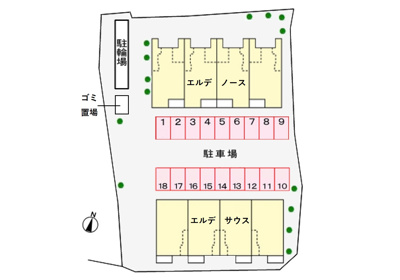 【区画図】 | エルデ　サウス