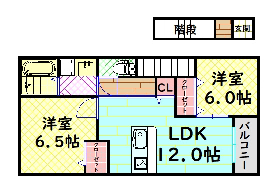 【間取り】 | かのんⅠ