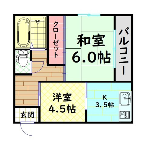 【間取り】 | ミッチーマンション