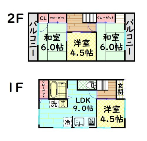 【間取り】 | 福田戸建