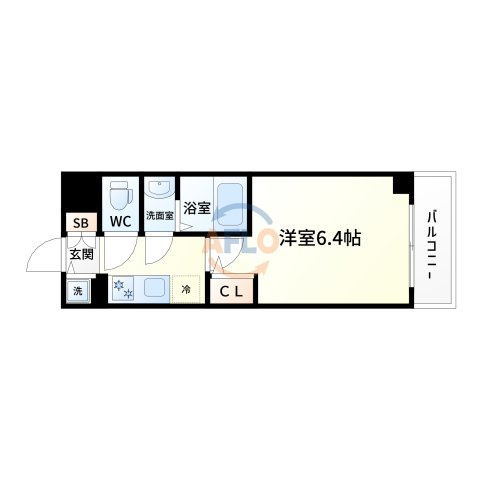 エスリード新大阪ラヴァーグの間取り|エスリード新大阪ラヴァーグ　間取り