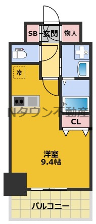 【間取り】 | プレサンス名古屋駅前ヴェルロード | 間取りです。