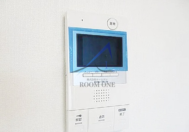 RELUXIA赤羽志茂のセキュリティ|モニター付きインターホンです。
