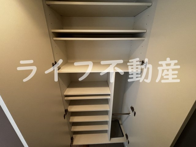 ドゥーエ森ノ宮の収納|専用の収納スペースです