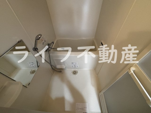 ドゥーエ森ノ宮の浴室|日々の疲れを癒すお風呂付です
