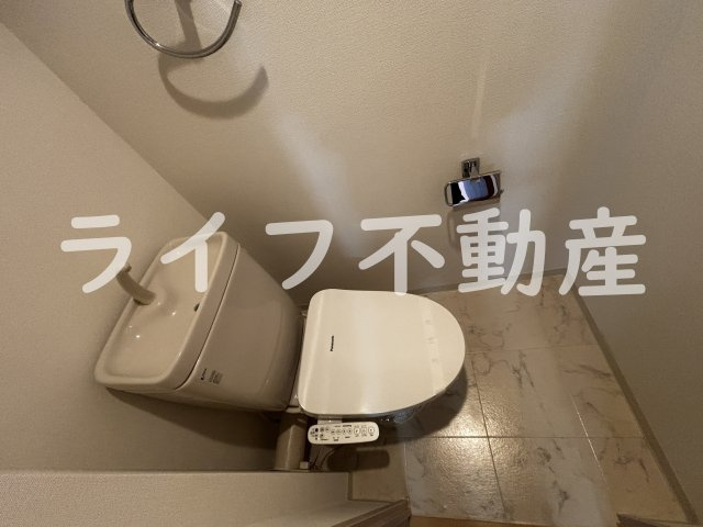 ドゥーエ森ノ宮のトイレ|清潔感のあるトイレです