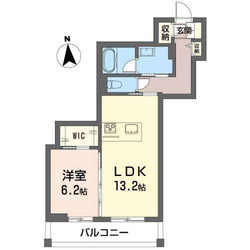 べレオガーデンズ弥右衛門の間取り