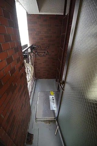 ライオンズマンション神戸のバルコニー