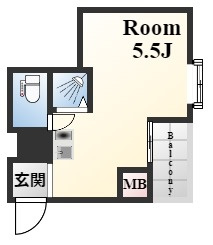 ライオンズマンション神戸の間取り