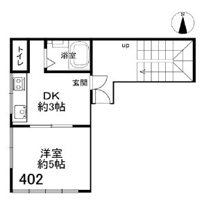 神戸市中央区国香通２丁目の賃貸マンションの間取り