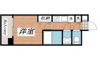 【間取り】 | メゾン・ド・ヴィレ高円寺 | 間取りです。