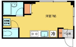 【間取り】 | 朝日屋ビル | 間取りです。