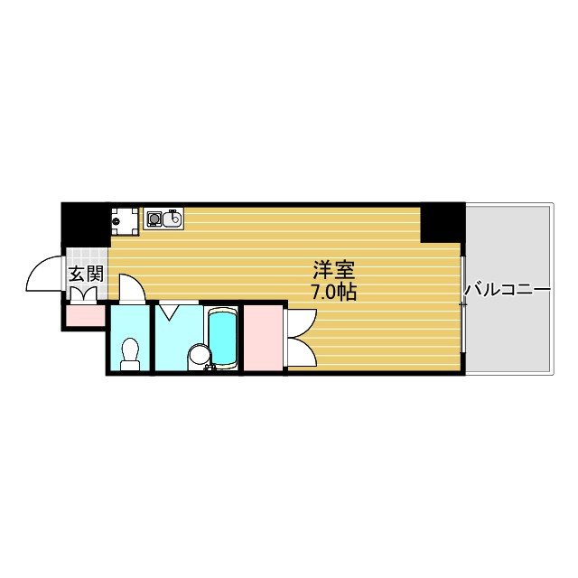 プレリュード江坂の間取り