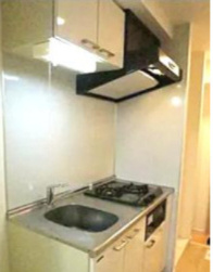 板橋区上板橋２丁目の賃貸マンションのキッチン