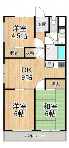 【間取り】 | 南埜マンション赤塚