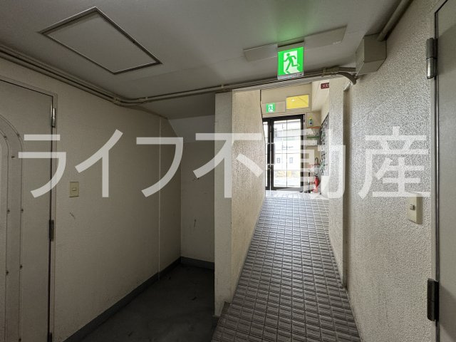 TTN鴻池新田のエントランス|清潔なエントランスです