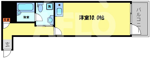 ダイアパレス堀江公園の間取り|ダイアパレス堀江公園　間取り